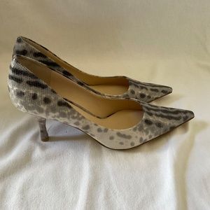 Nine West, Size 8, Gray Print